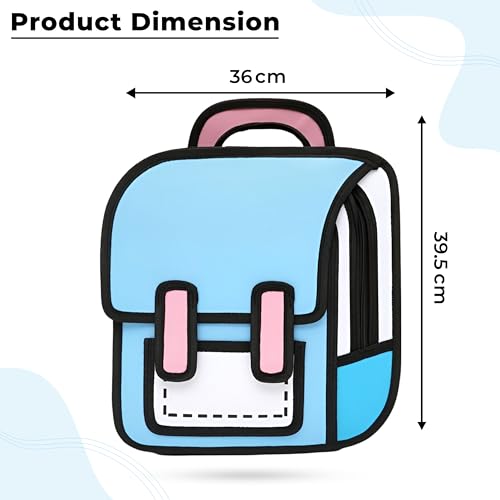 Doodle-Doo! The Wackiest Kids' Cartoon Backpack ๐