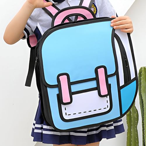 Doodle-Doo! The Wackiest Kids' Cartoon Backpack ๐