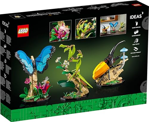 The Insect 🦗Collection LEGO Set for Adults (1,111 Pieces)