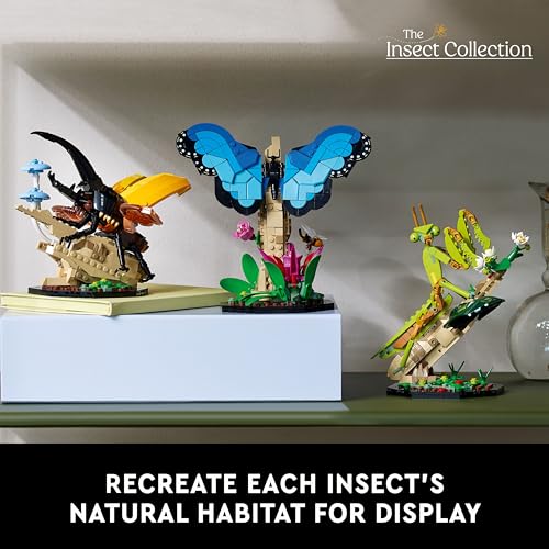 The Insect 🦗Collection LEGO Set for Adults (1,111 Pieces)