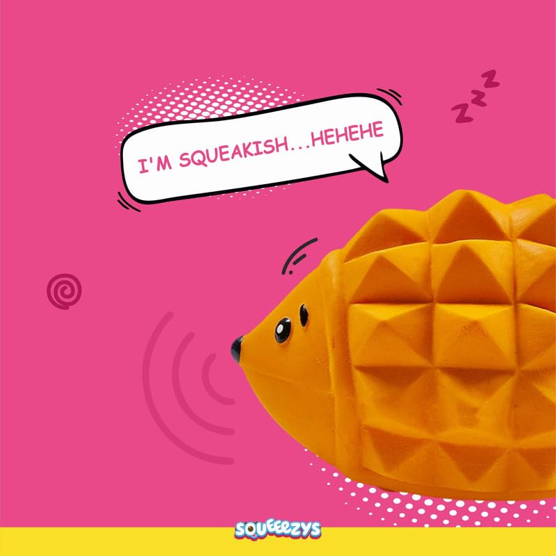 Squeaky Hedgehog ๐ฆ Chew Toy โ The Spiky, Squeaky Stress Reliever for Your Pooch! ๐พ