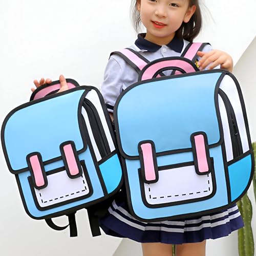 Doodle-Doo! The Wackiest Kids' Cartoon Backpack ๐