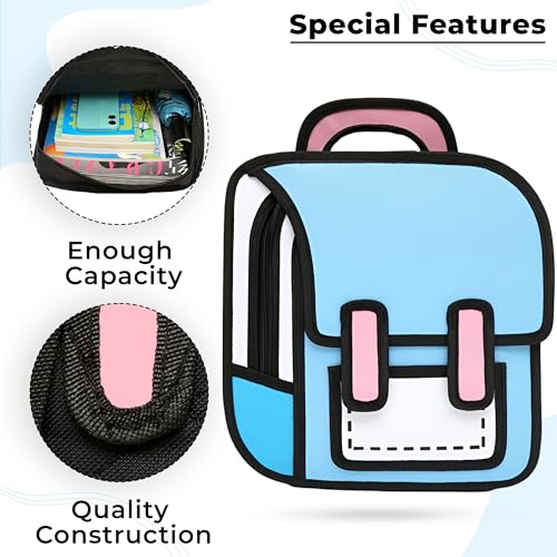Doodle-Doo! The Wackiest Kids' Cartoon Backpack ๐