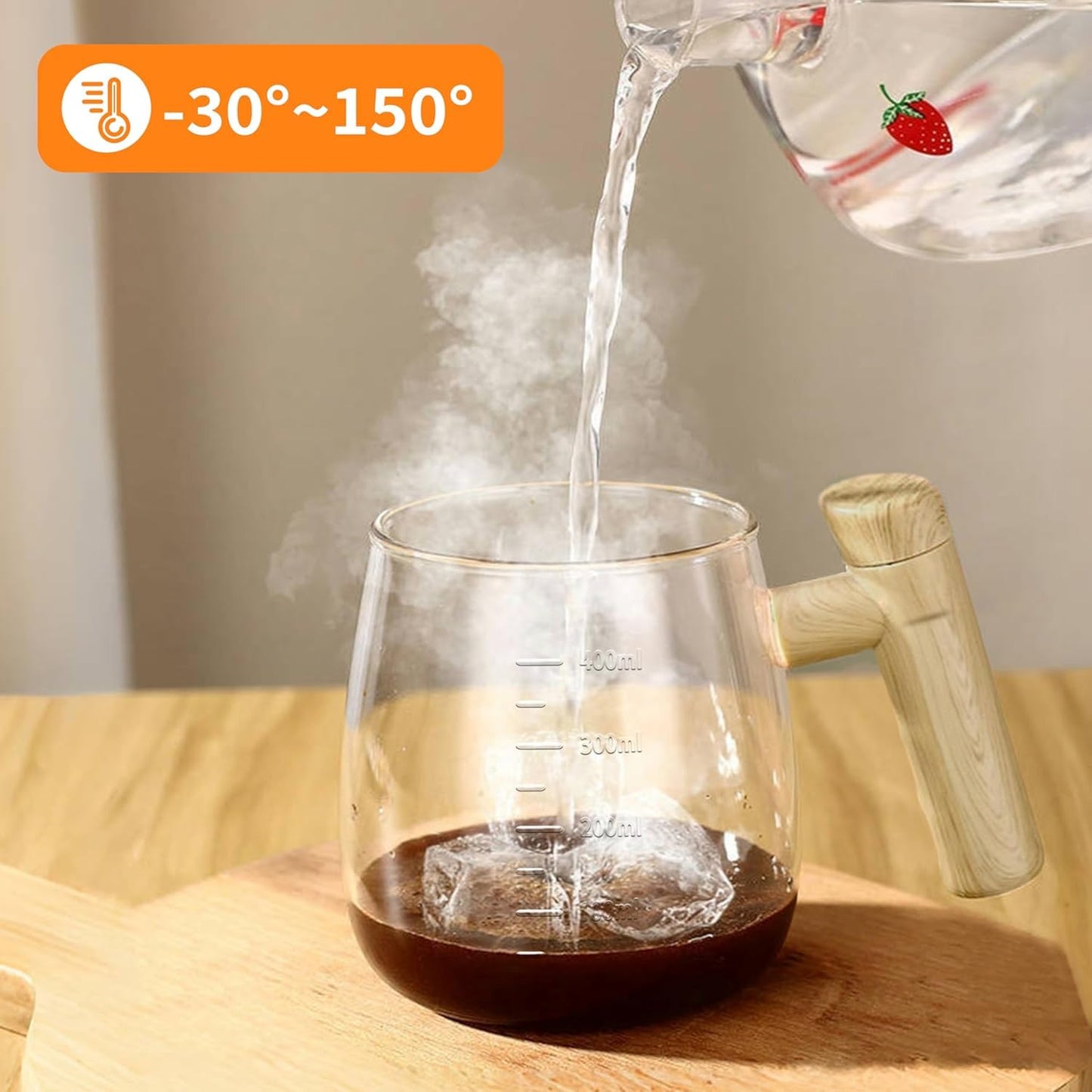 ⚡ Electric Stirring Mug – Mix, Chai, Coffee & Other Liquids☕