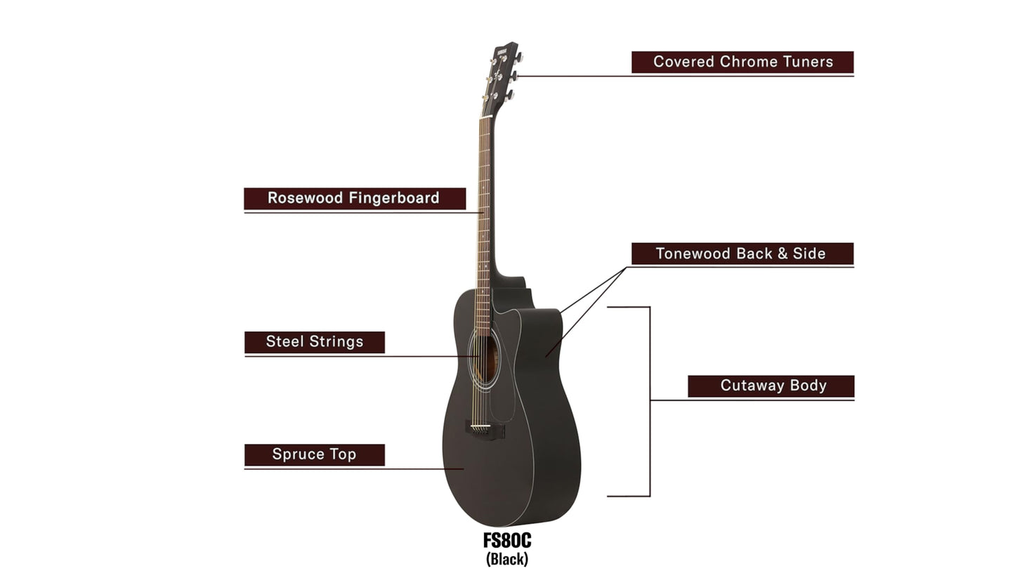 Serenade 🎶 Your Cat 😻with the Yamaha FSX80C Guitar🎸
