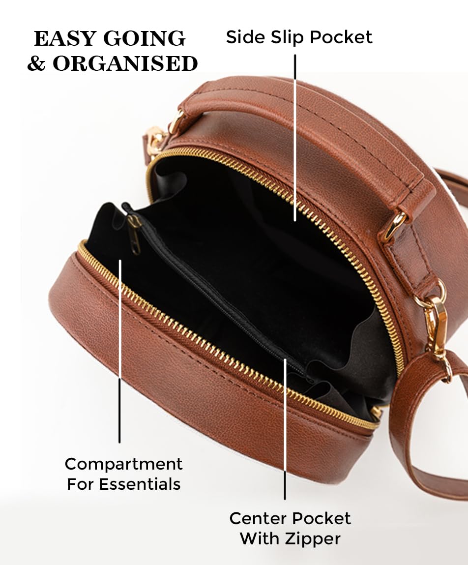 Circle Bag, Side Purse & Crossbody Sling by Kalankit 🫶🏼