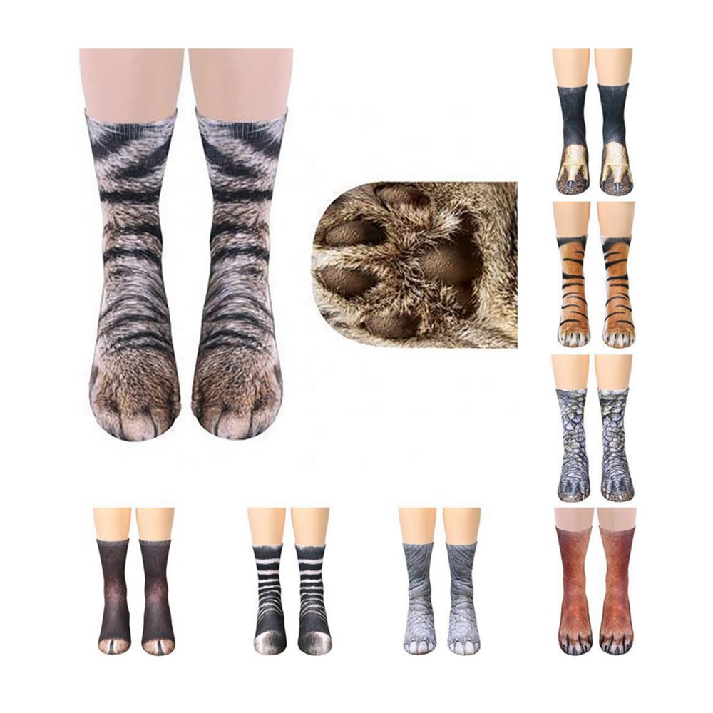 Funny 3D Animal Paw Socks😁