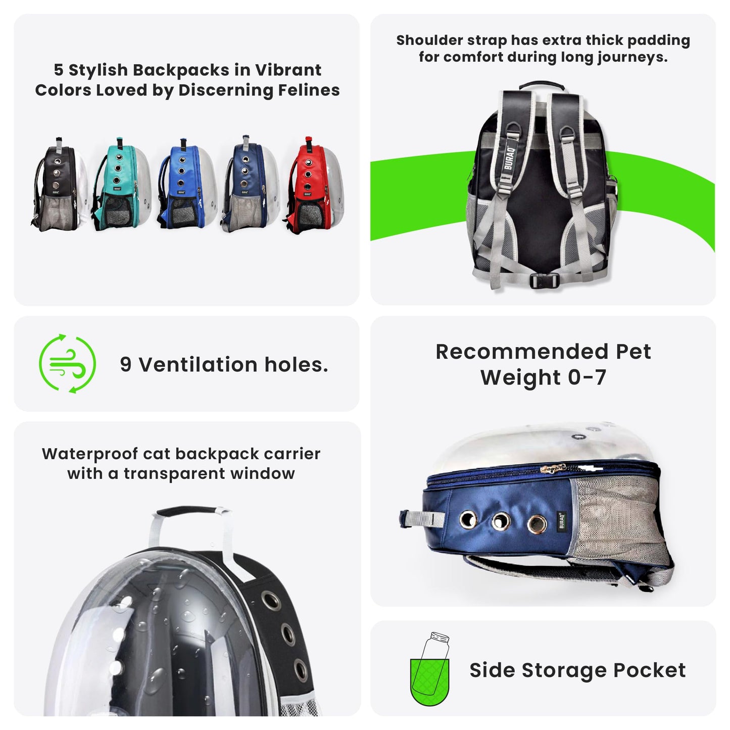 🚀Meowstronaut Space Pod: The Backpack Pet Carrier for Your Cosmic Furball