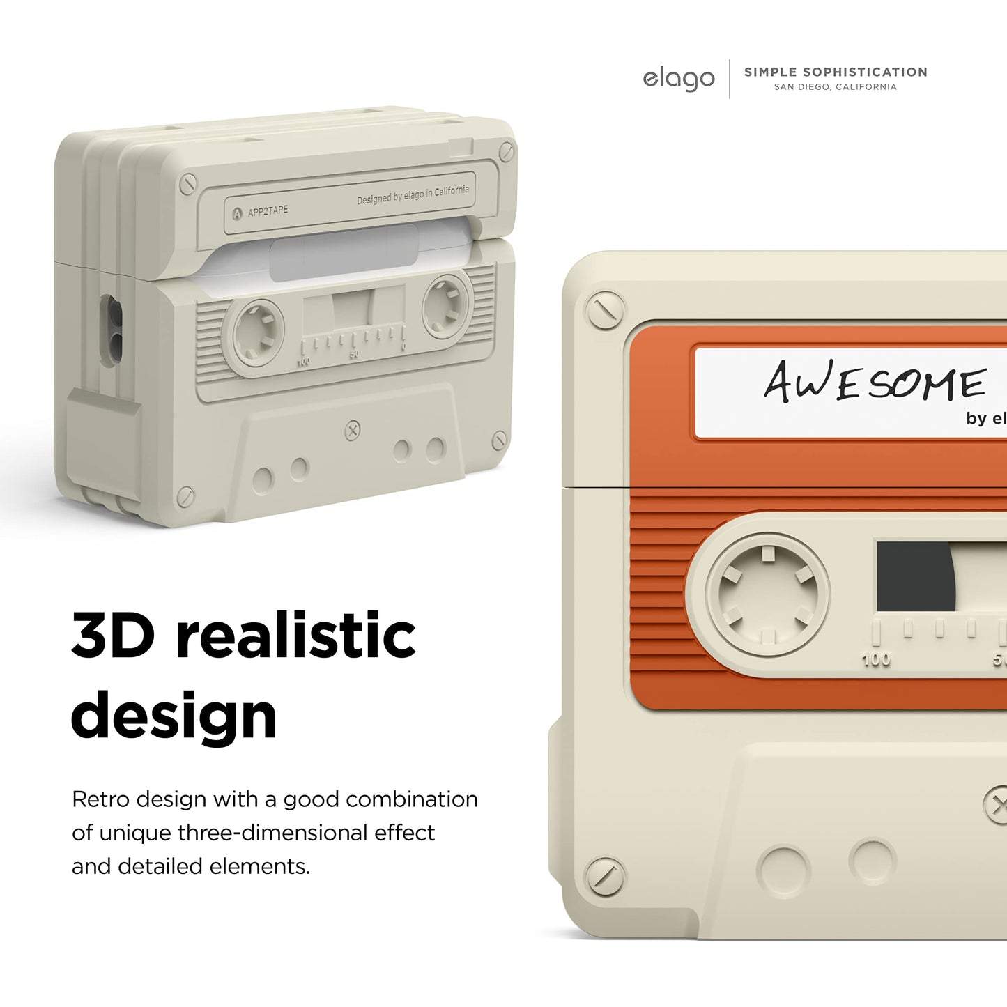 ๐ง Bro, Your AirPods Just Went Full Retro: Cassette Tape Case ๐ผ