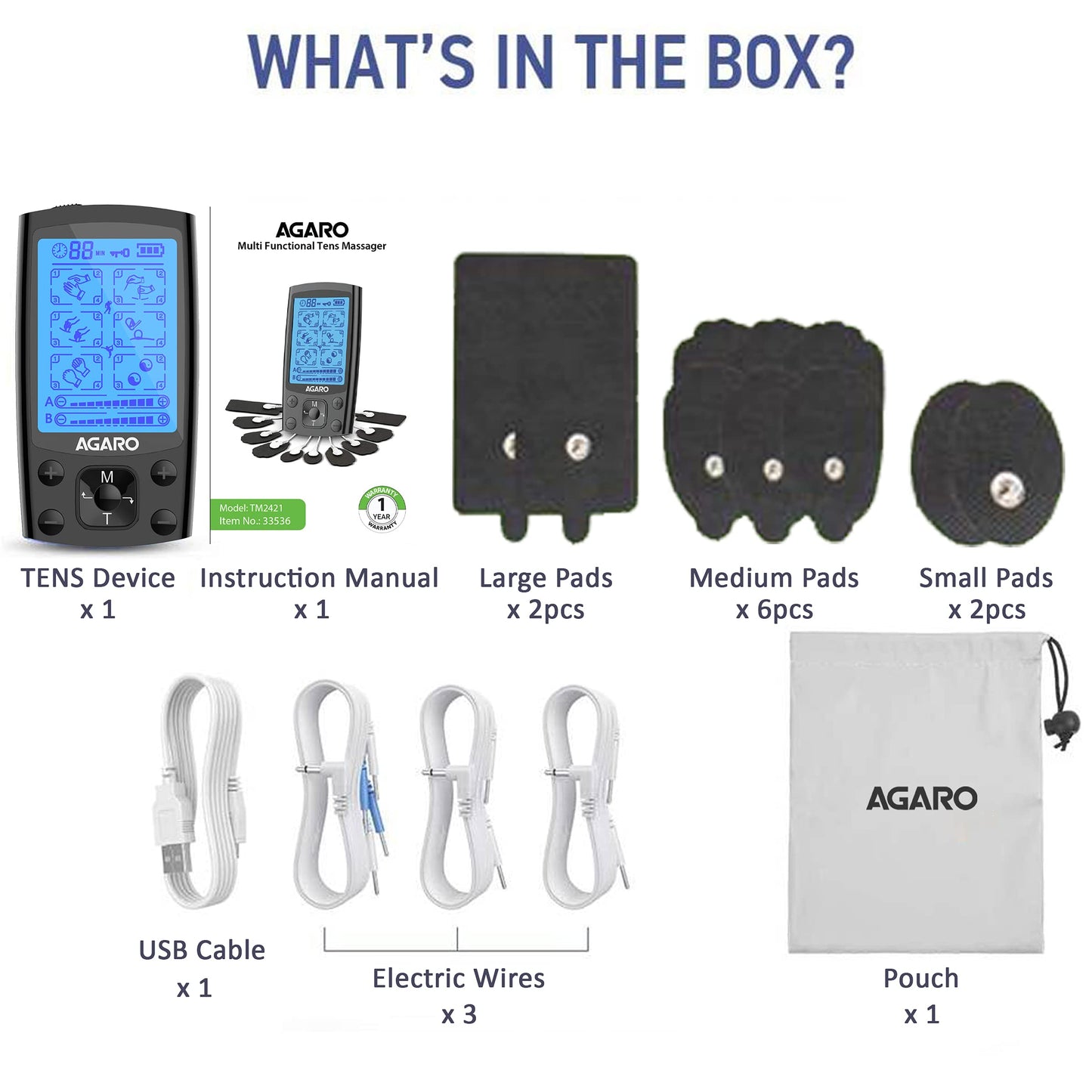 Dear Pain, Meet Your Match 💪 AGARO Dual Channel TENS Massager ⚡