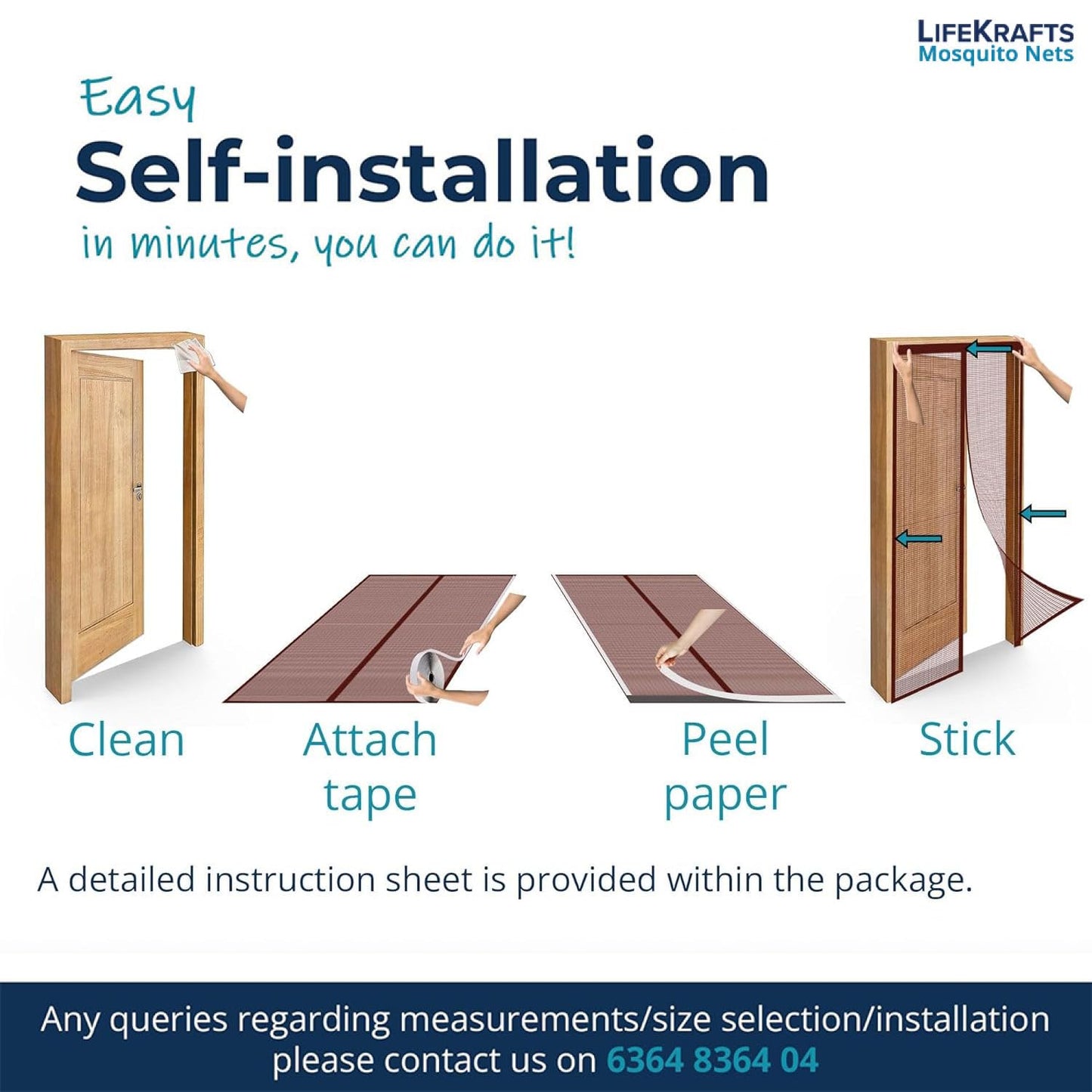 Auto-Closing Magnetic Door Mesh - Keep Mosquitoes Wondering🦟