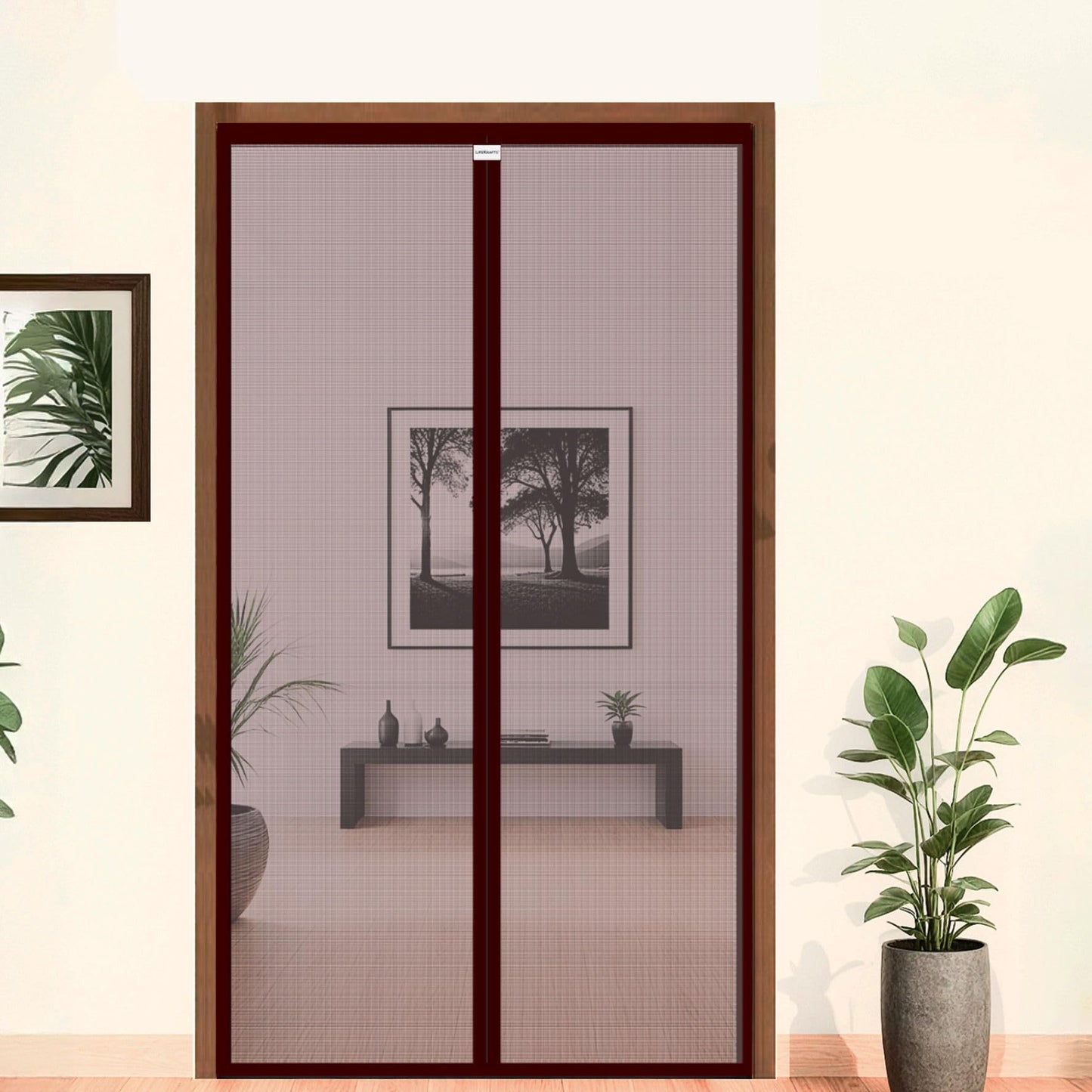 Auto-Closing Magnetic Door Mesh - Keep Mosquitoes Wondering🦟