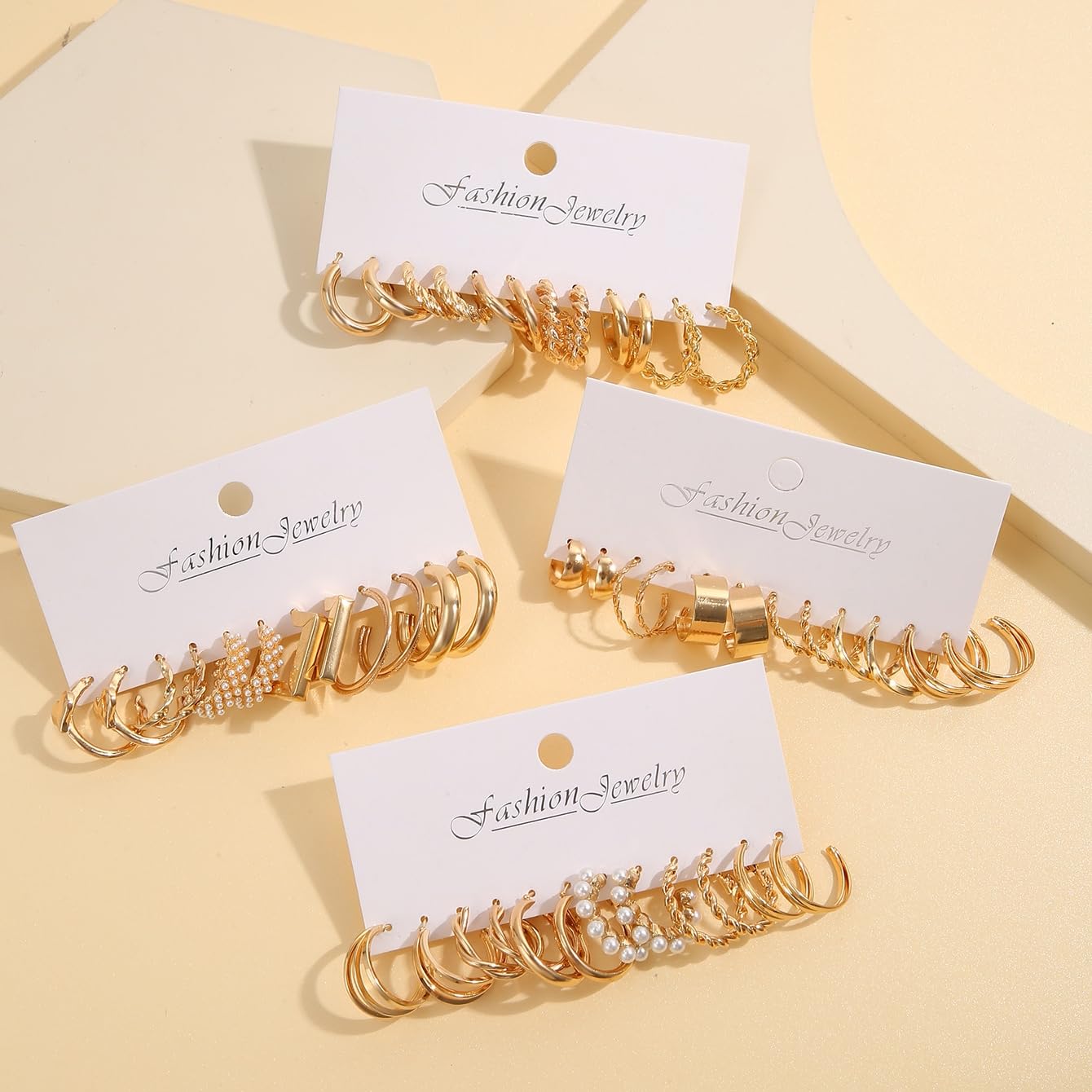 Why Only 1? Get 24 Pairs of the Latest Stylish Hoop Earrings ๐๐ป