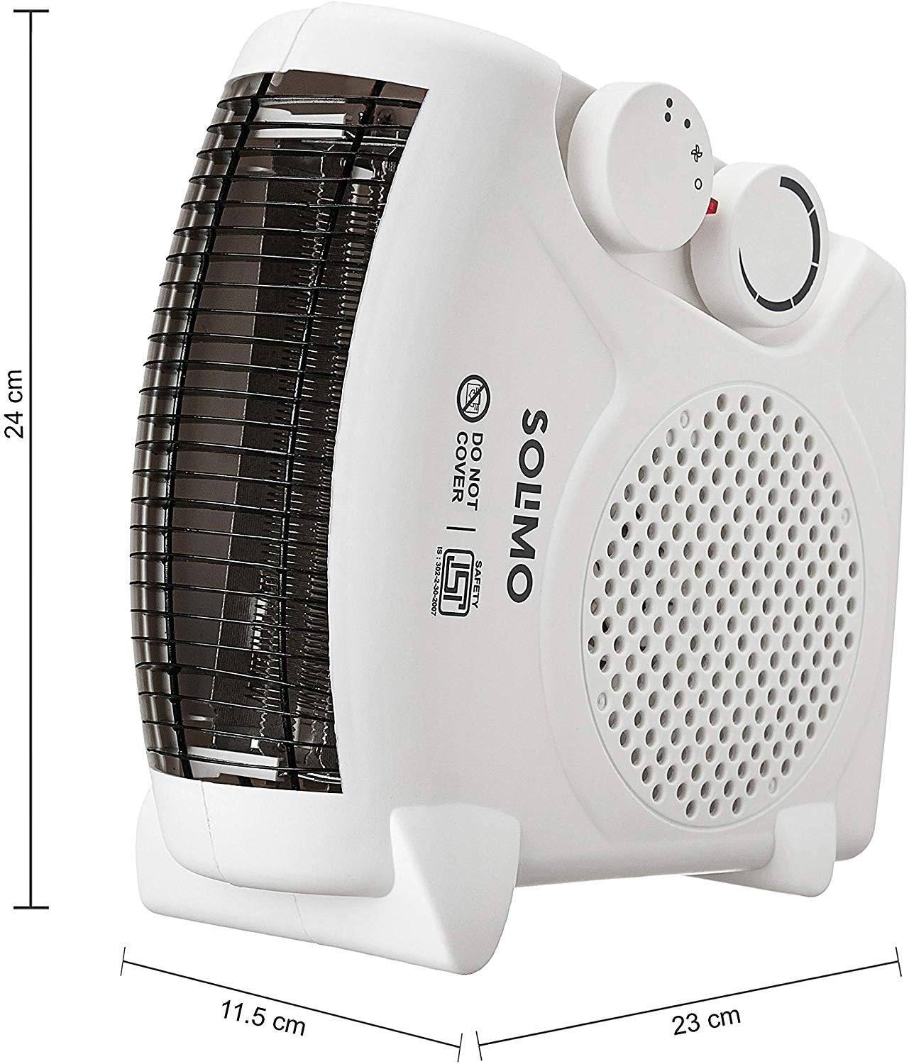 2000/1000 Watts Room Heater with Adjustable Thermostat 👍🏼