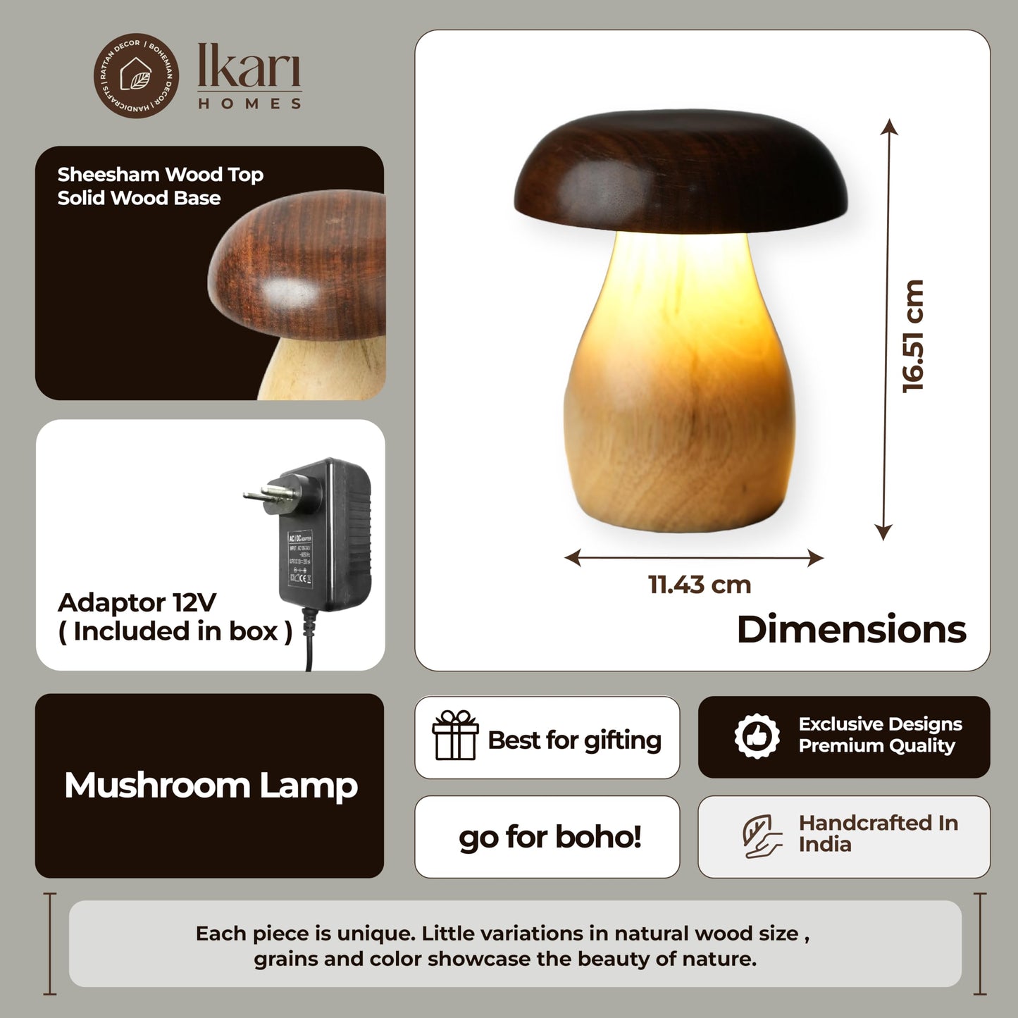 โจ Mushroom Neon LED Light โ Aesthetic Wall Decor for Cottagecore & Cozy Vibes ๐