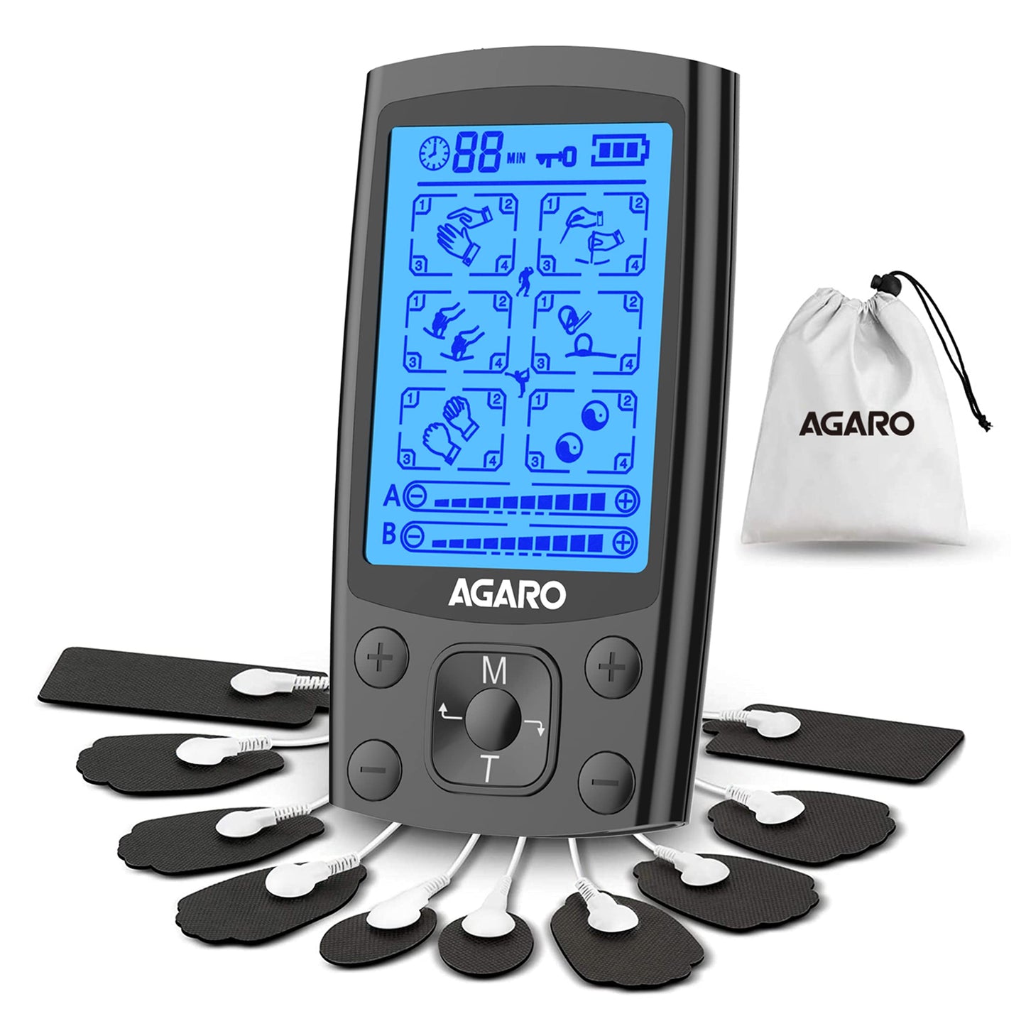 Dear Pain, Meet Your Match 💪 AGARO Dual Channel TENS Massager ⚡