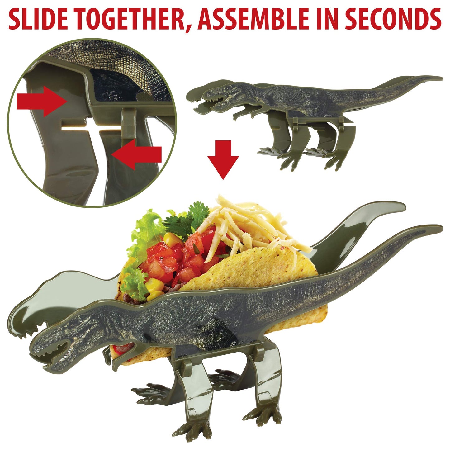 Jurassic Taco Stands 🦖The Dino Taco Holders 🌮