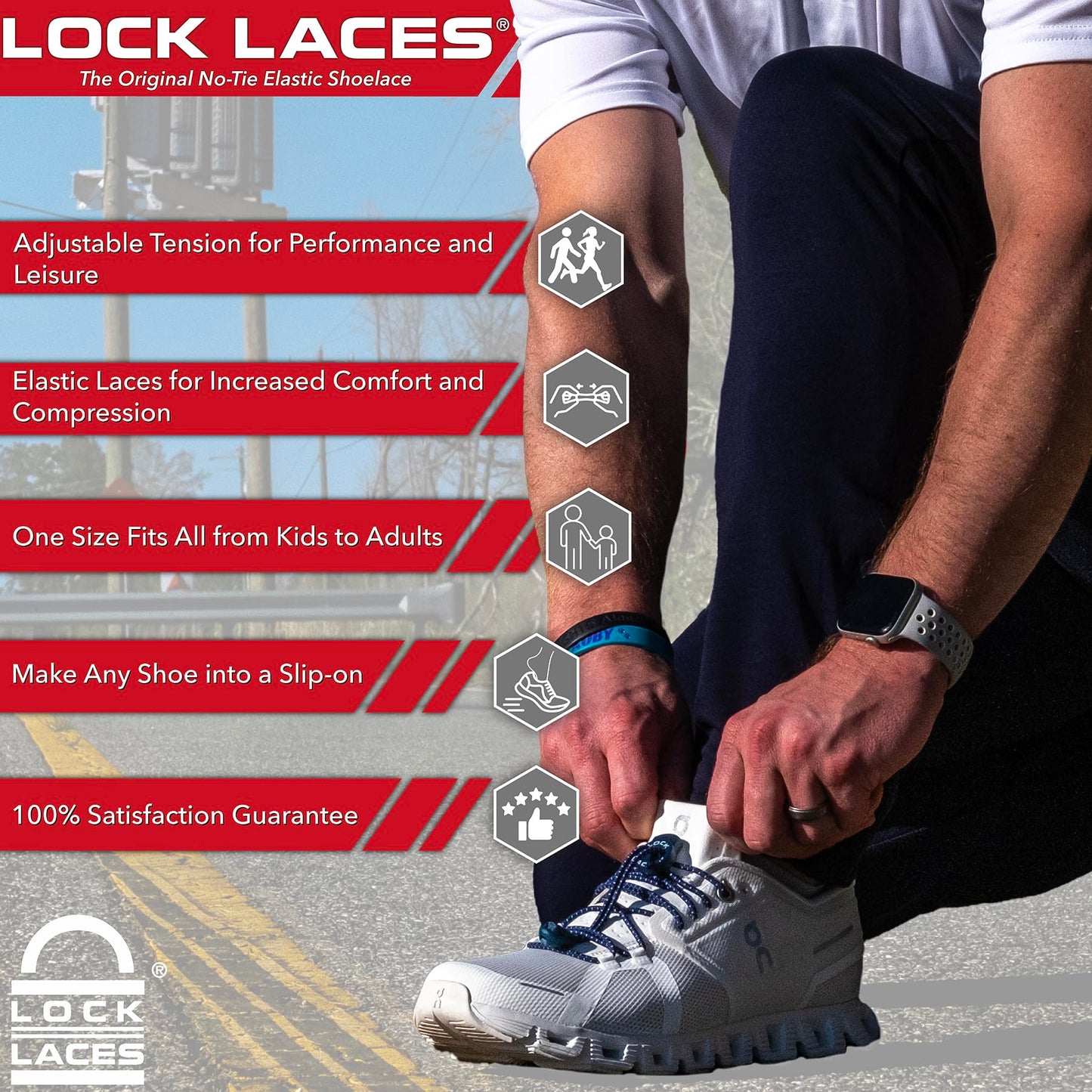 Elastic No-Tie Shoe Laces 👟 Because Tying Shoelaces is So 1969🙄