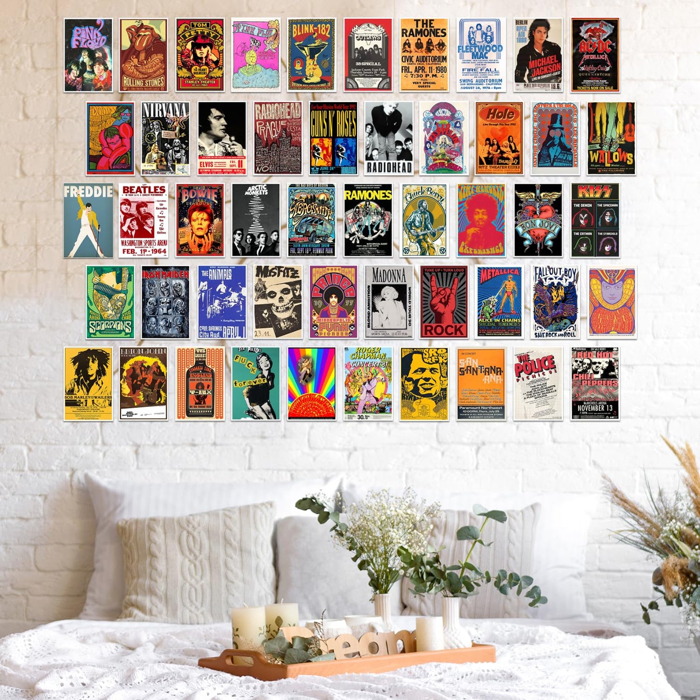 πΈ Vintage Band Posters β Rock Your Walls Like a Backstage Pass! π€πΆ