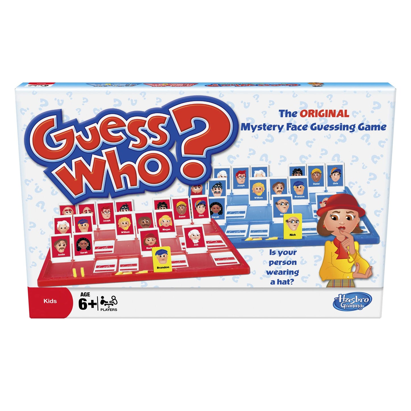 Guess Who? Hasbro's Detective 🕵️♀️ Board Game for Drama, Sass & Family Face-Offs! 😎