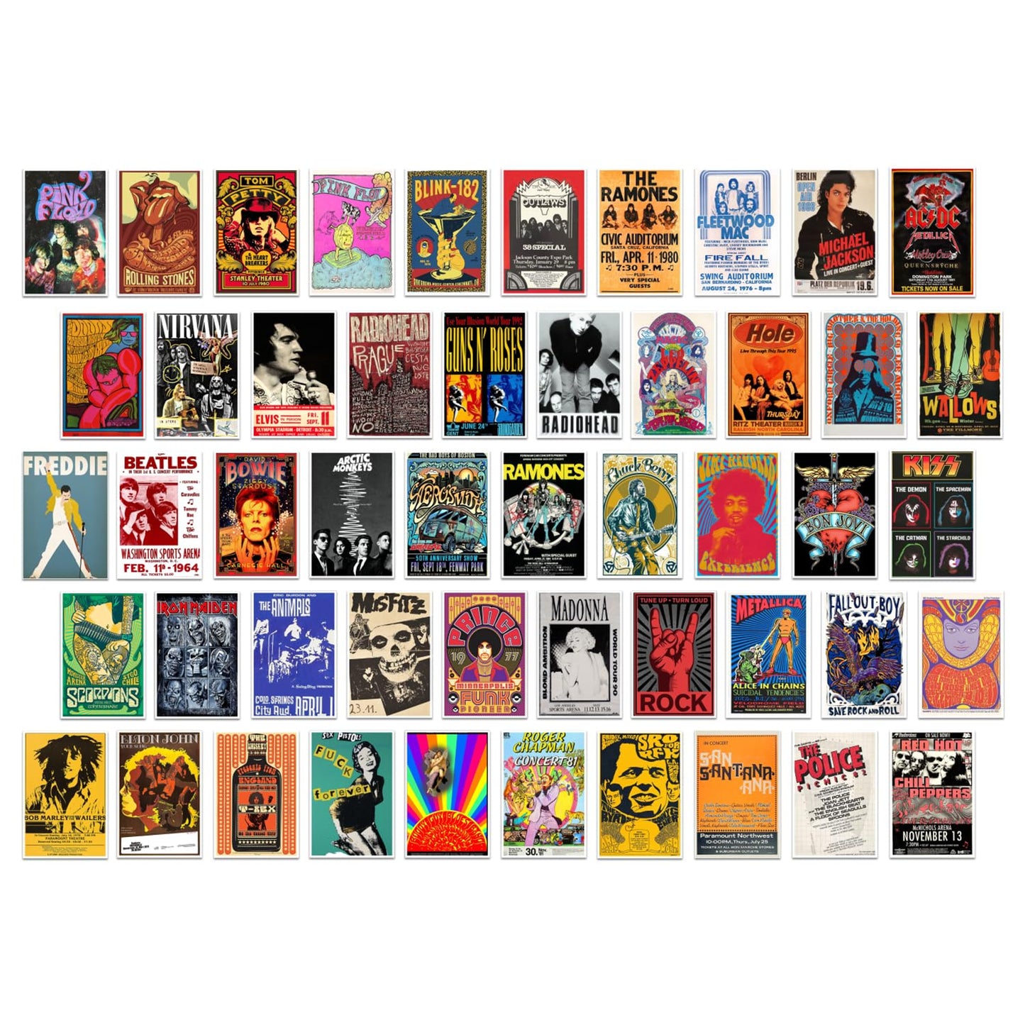 πΈ Vintage Band Posters β Rock Your Walls Like a Backstage Pass! π€πΆ