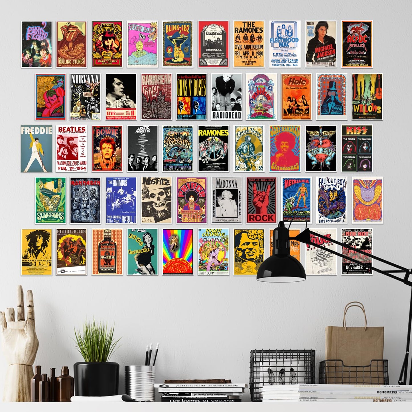 πΈ Vintage Band Posters β Rock Your Walls Like a Backstage Pass! π€πΆ
