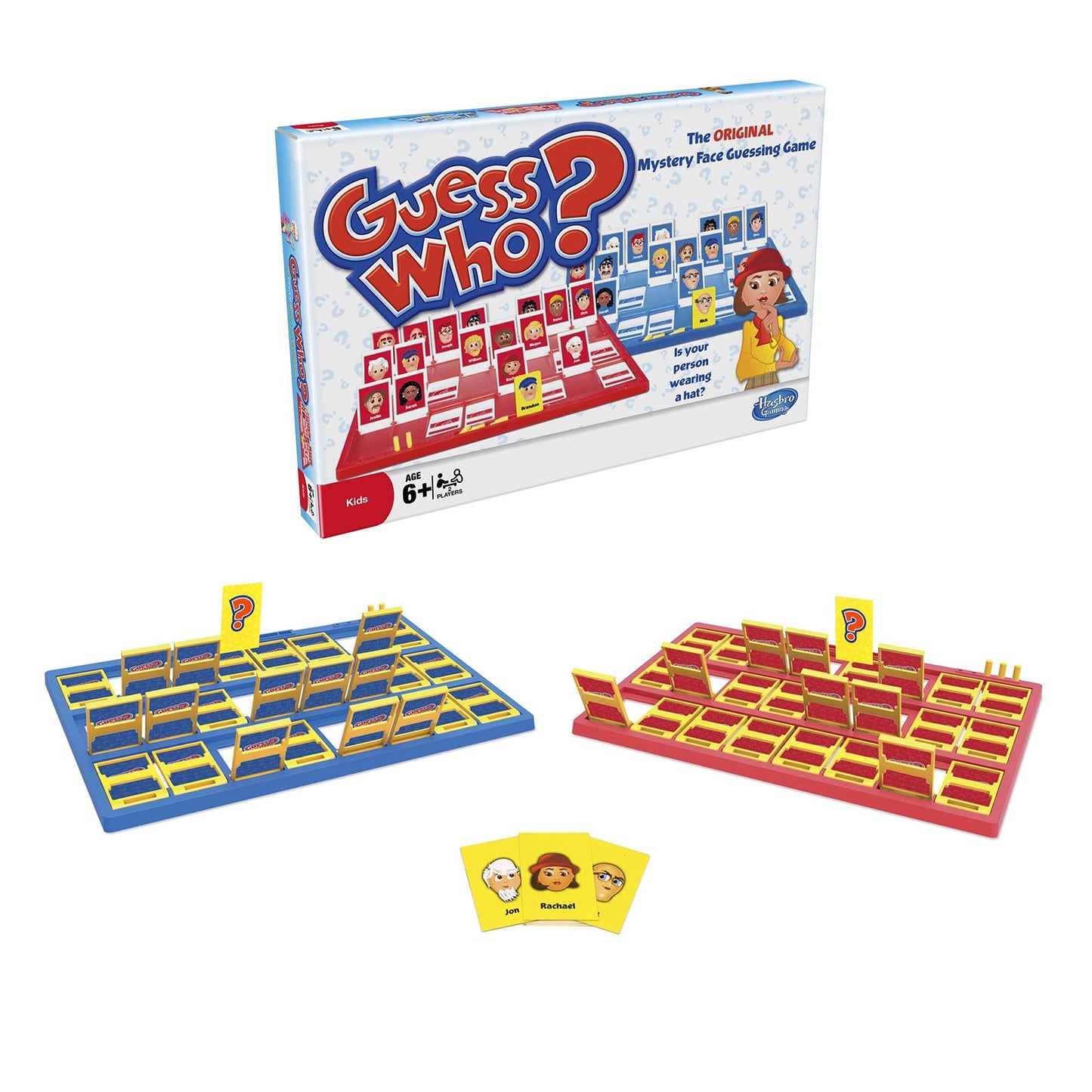 Guess Who? Hasbro's Detective 🕵️♀️ Board Game for Drama, Sass & Family Face-Offs! 😎