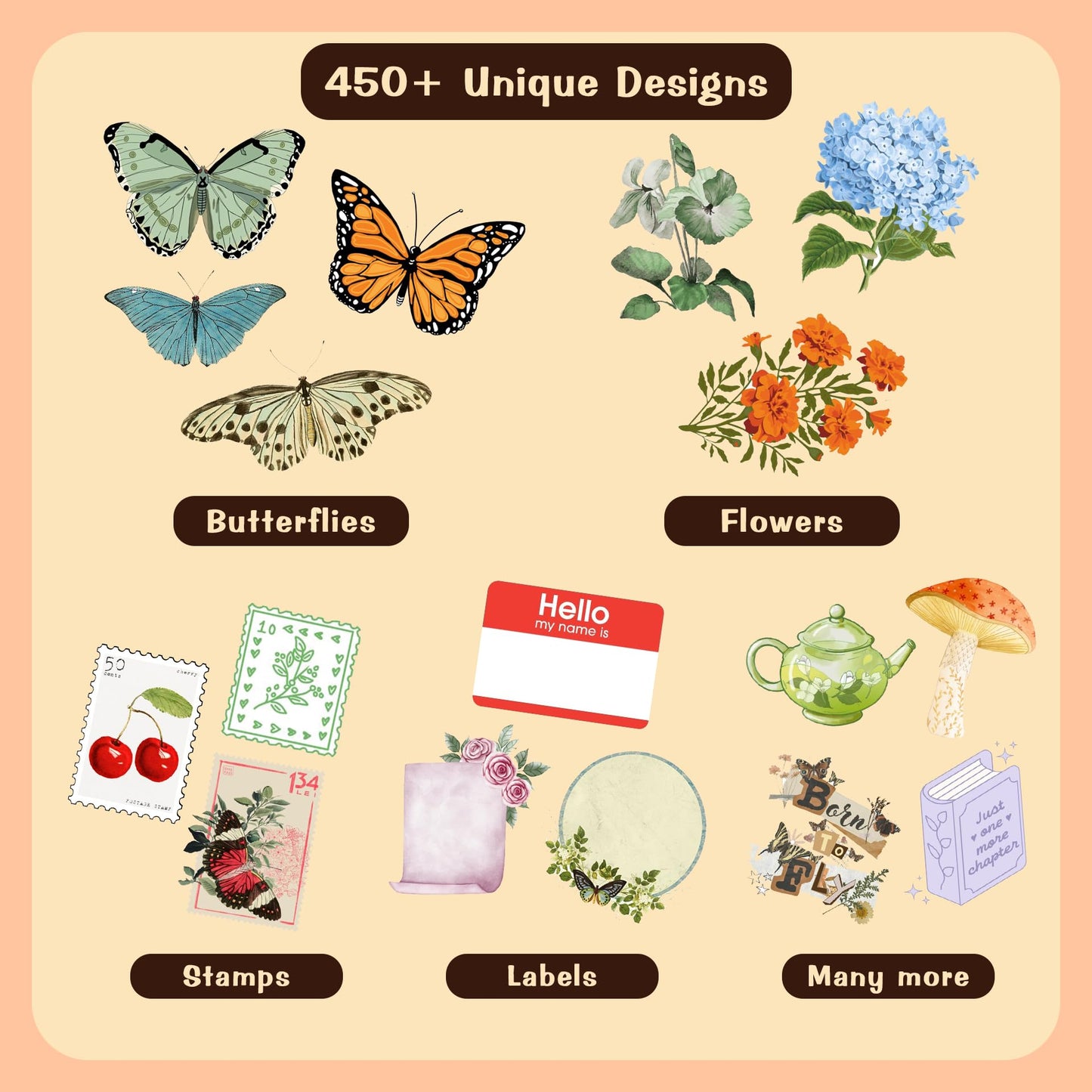 Fun Overload! ✨ Journal 📔 Stickers for Scrapbooking, Planners & More