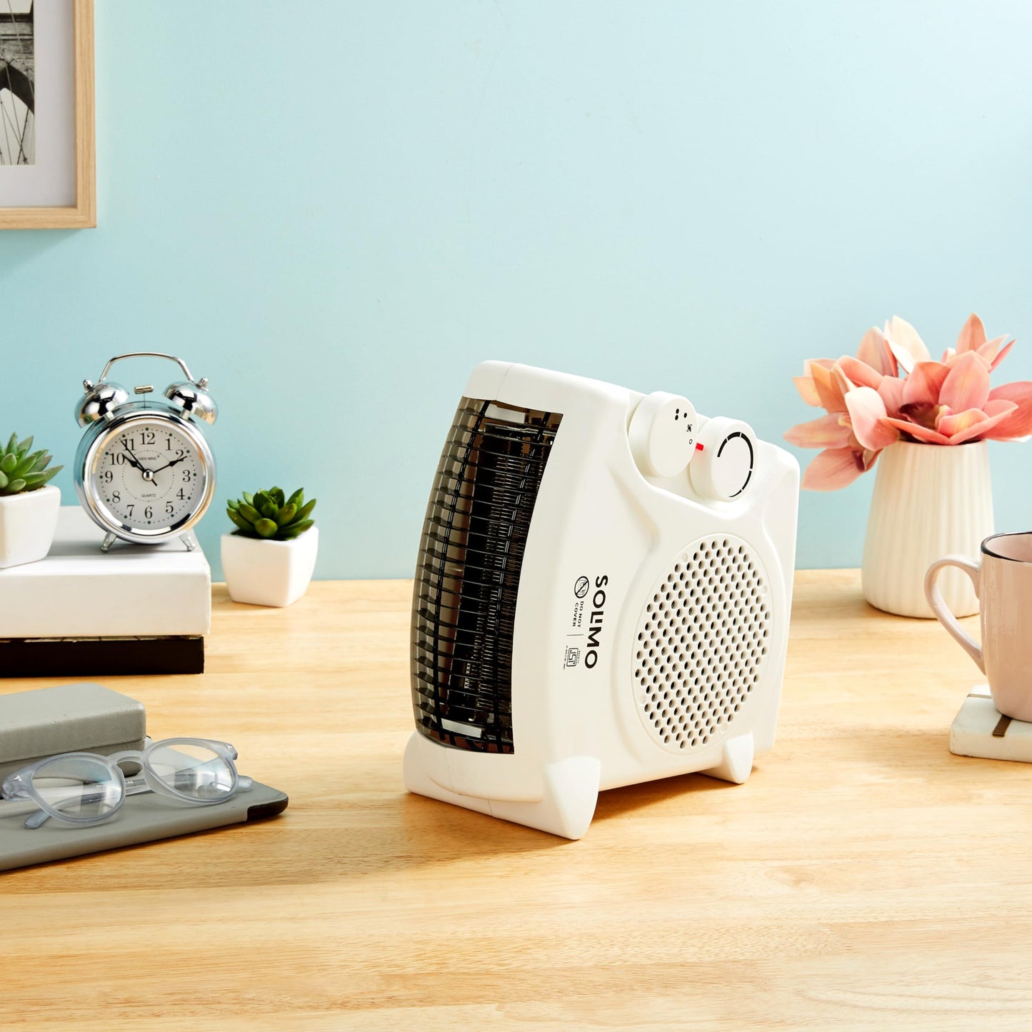 2000/1000 Watts Room Heater with Adjustable Thermostat 👍🏼
