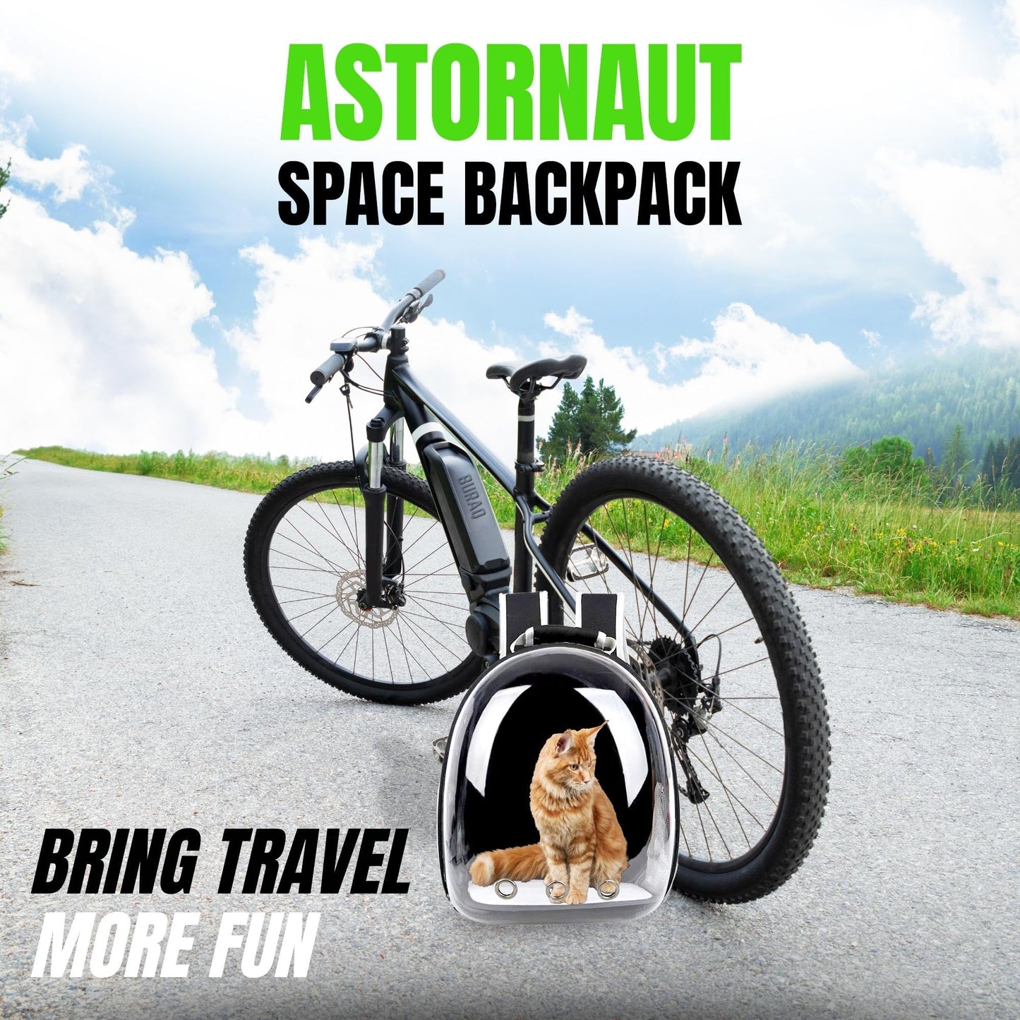 🚀Meowstronaut Space Pod: The Backpack Pet Carrier for Your Cosmic Furball