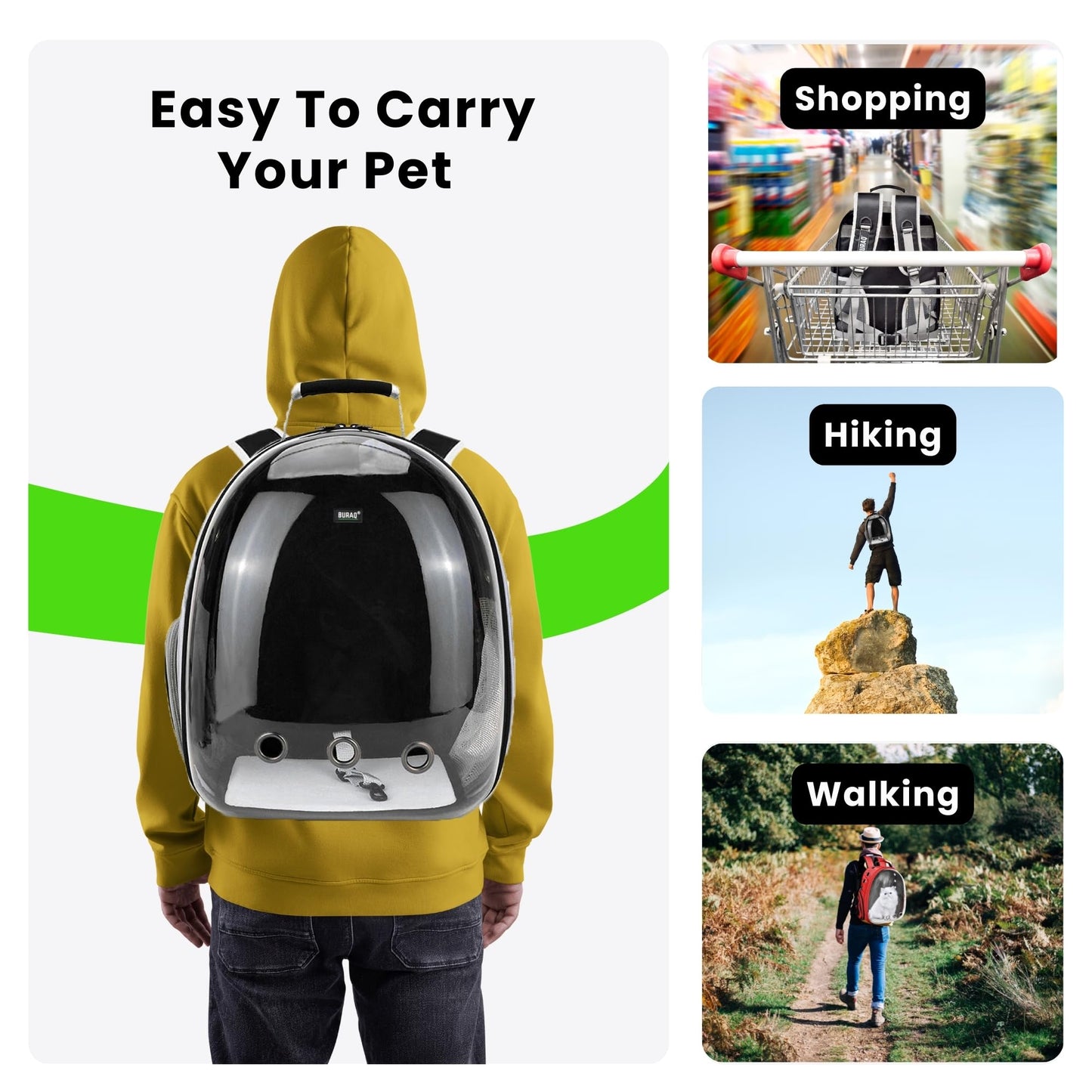 🚀Meowstronaut Space Pod: The Backpack Pet Carrier for Your Cosmic Furball