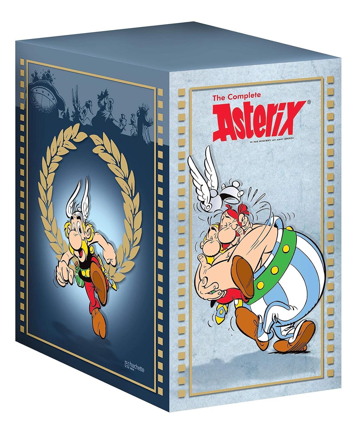 The Complete Asterix Boxset 🏺40 Books of Gaulish Chaos, Brawls, and Wild Boar Feasts👌🏼
