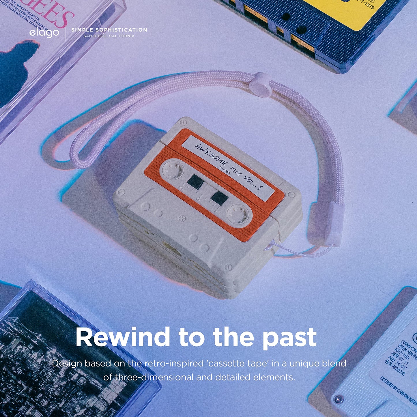 ๐ง Bro, Your AirPods Just Went Full Retro: Cassette Tape Case ๐ผ