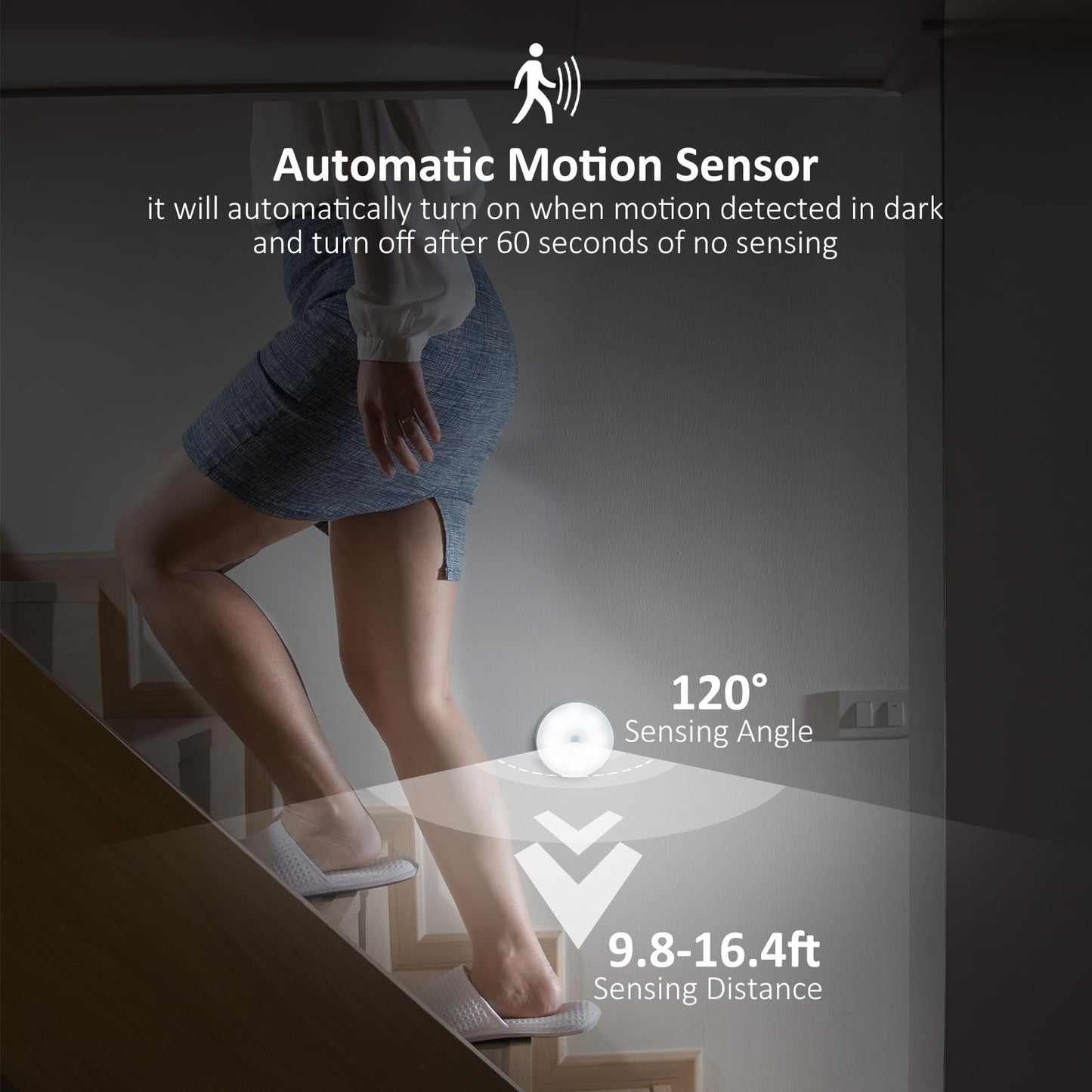 The Sneaky Night Light 👀 Motion Sensor Magic for Midnights!