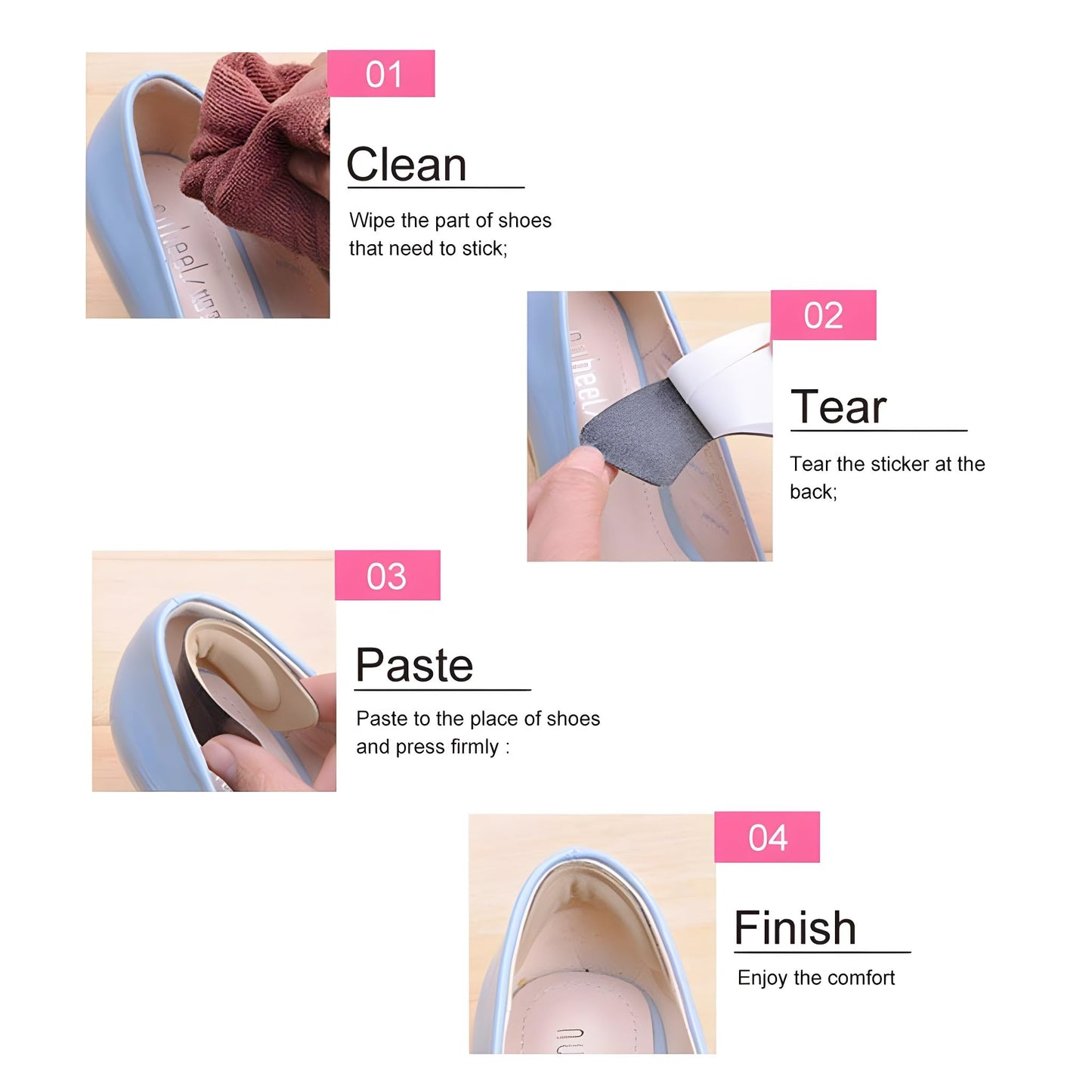 RONATA Shoe Bite Protectors 👠 No More Blisters 😊