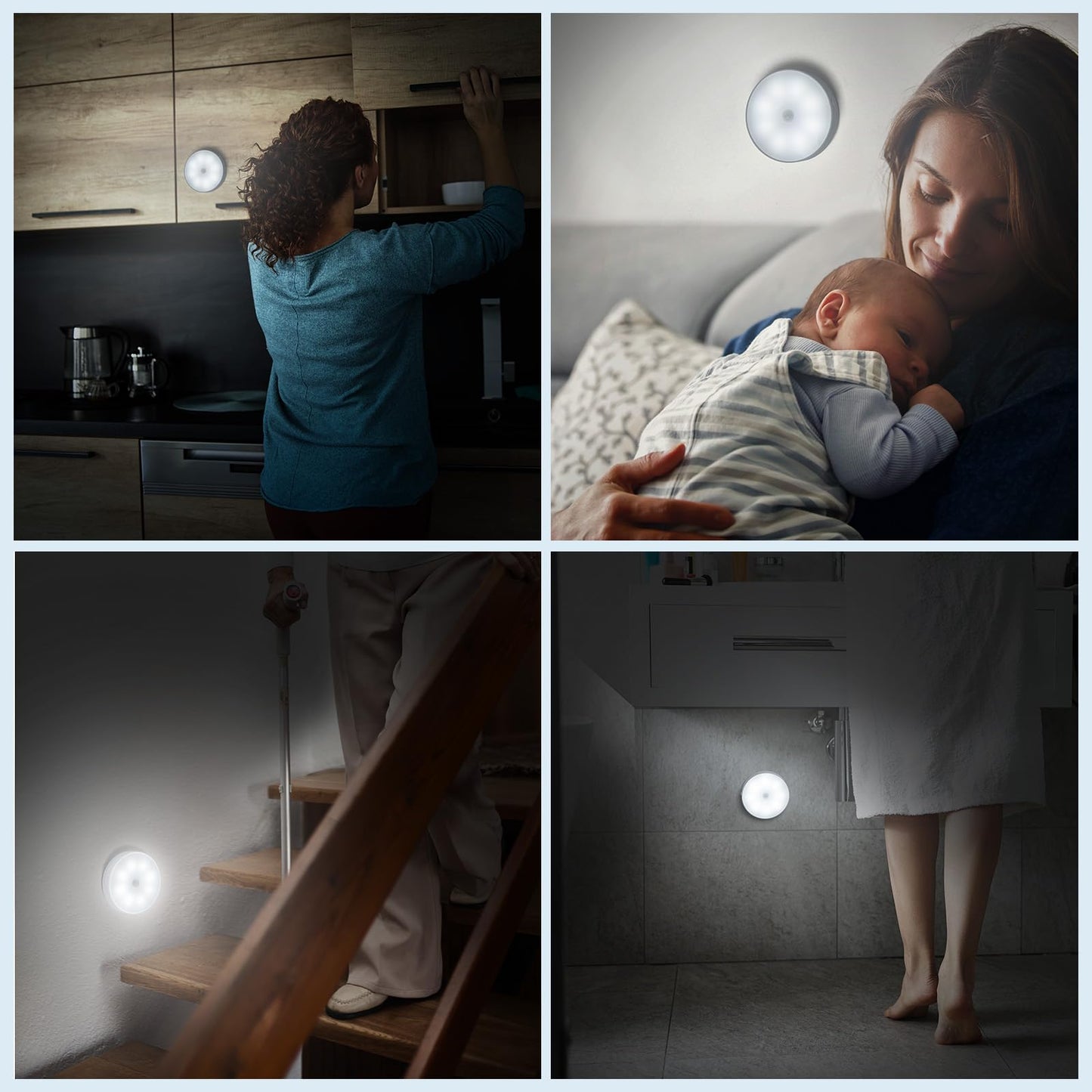 The Sneaky Night Light 👀 Motion Sensor Magic for Midnights!