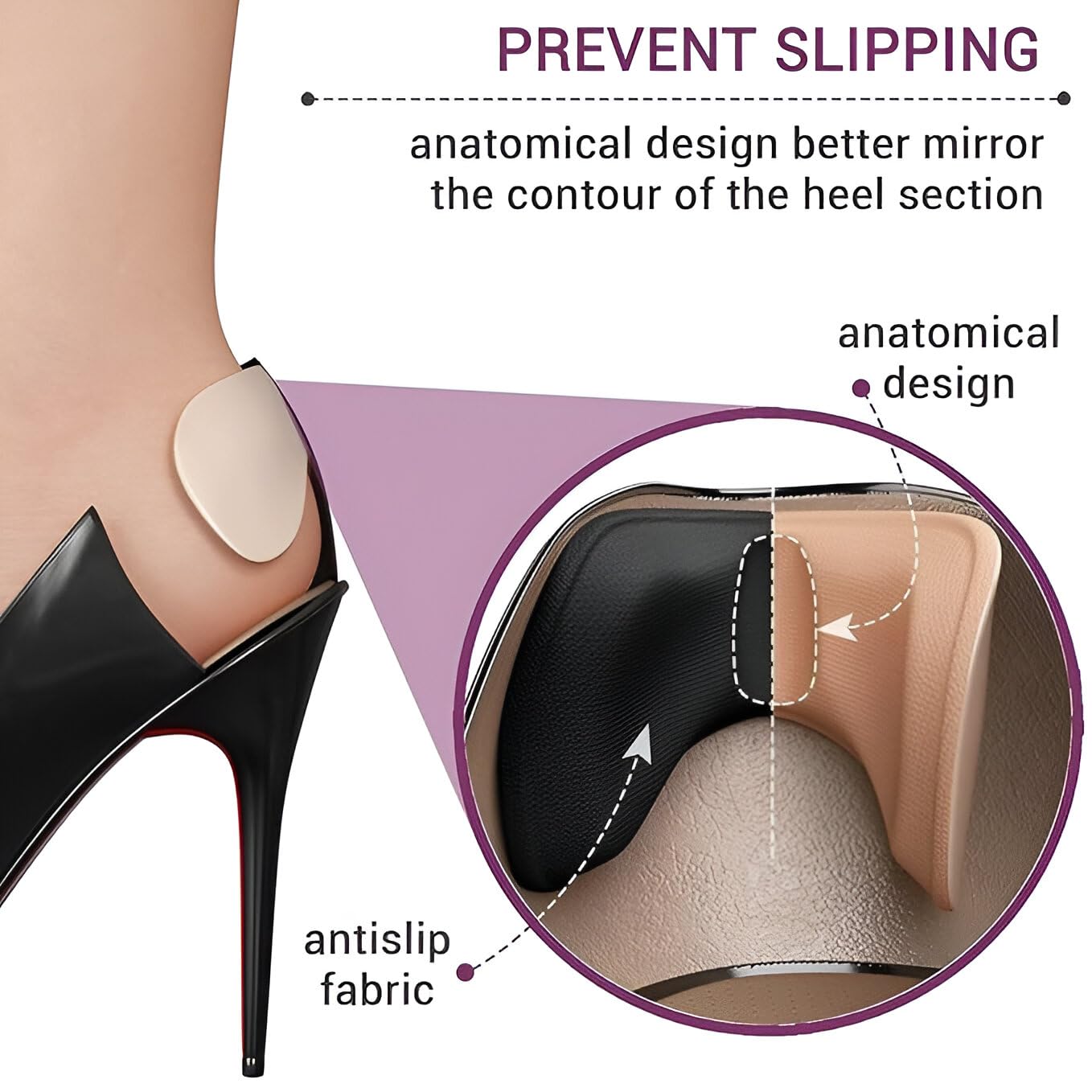 RONATA Shoe Bite Protectors 👠 No More Blisters 😊