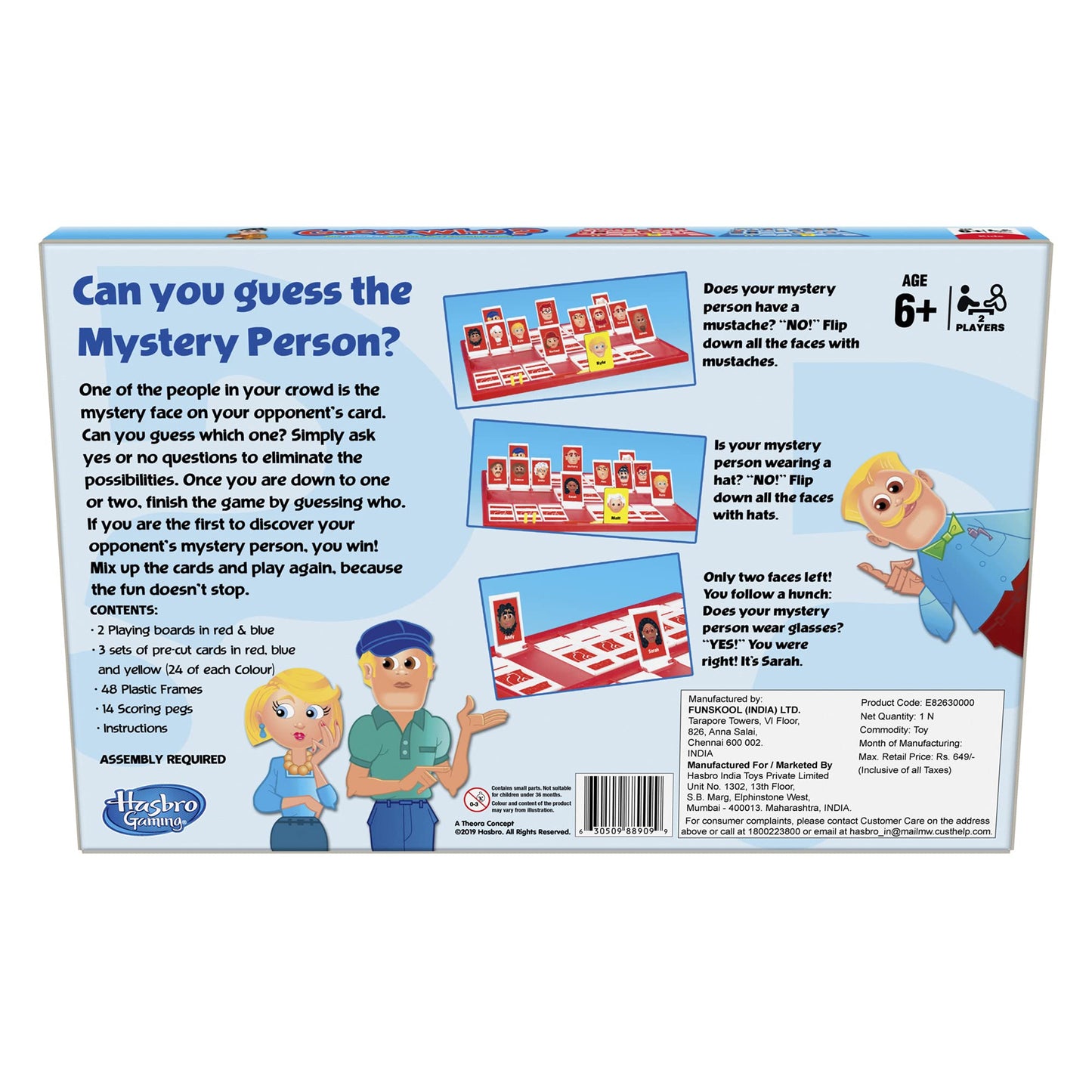 Guess Who? Hasbro's Detective 🕵️‍♀️ Board Game for Drama, Sass & Family Face-Offs! 😎