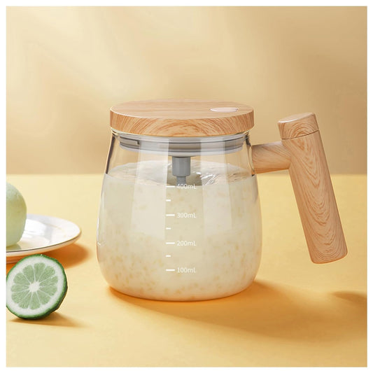 Electric self-stirring mug